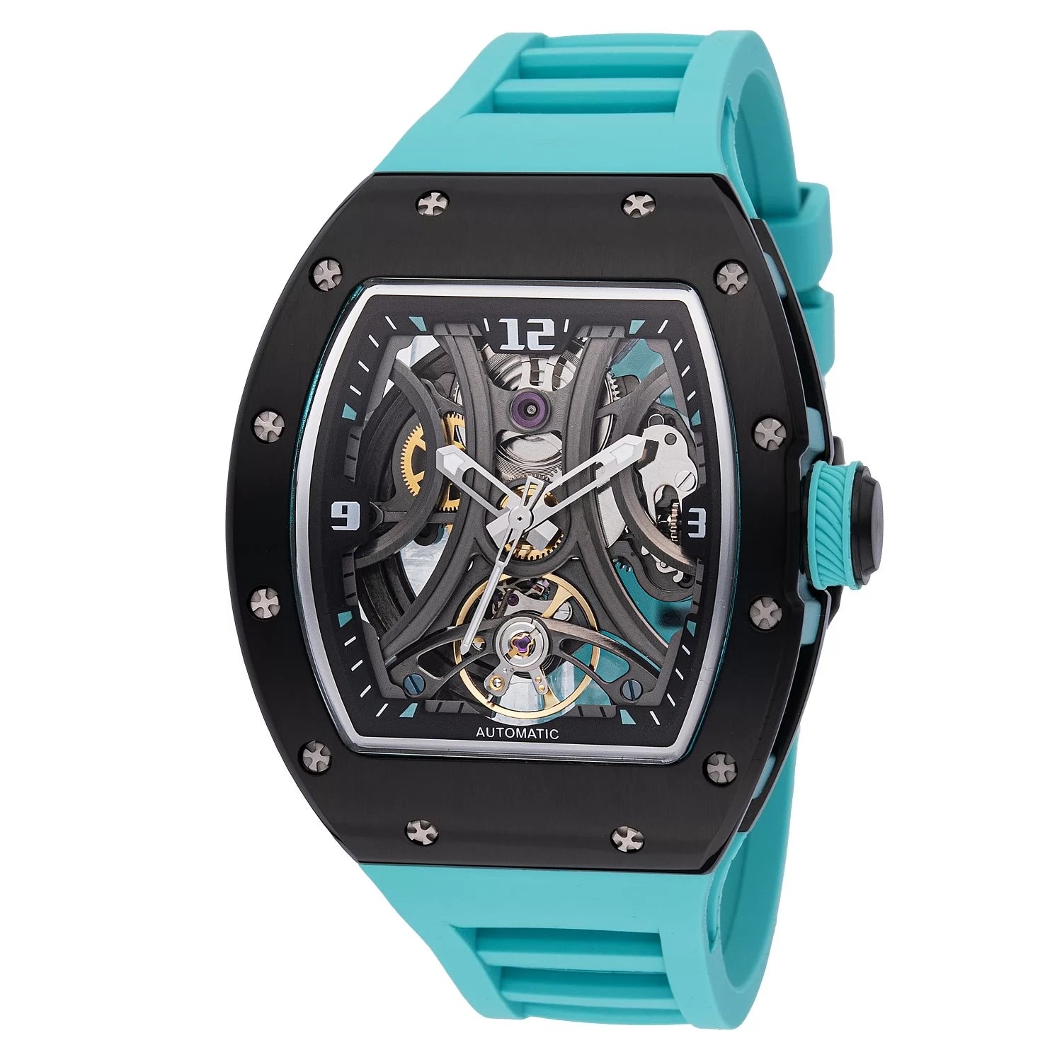 Invicta Men's 49022 S1 Rally Automatic 3 Hand Black Dial Watch