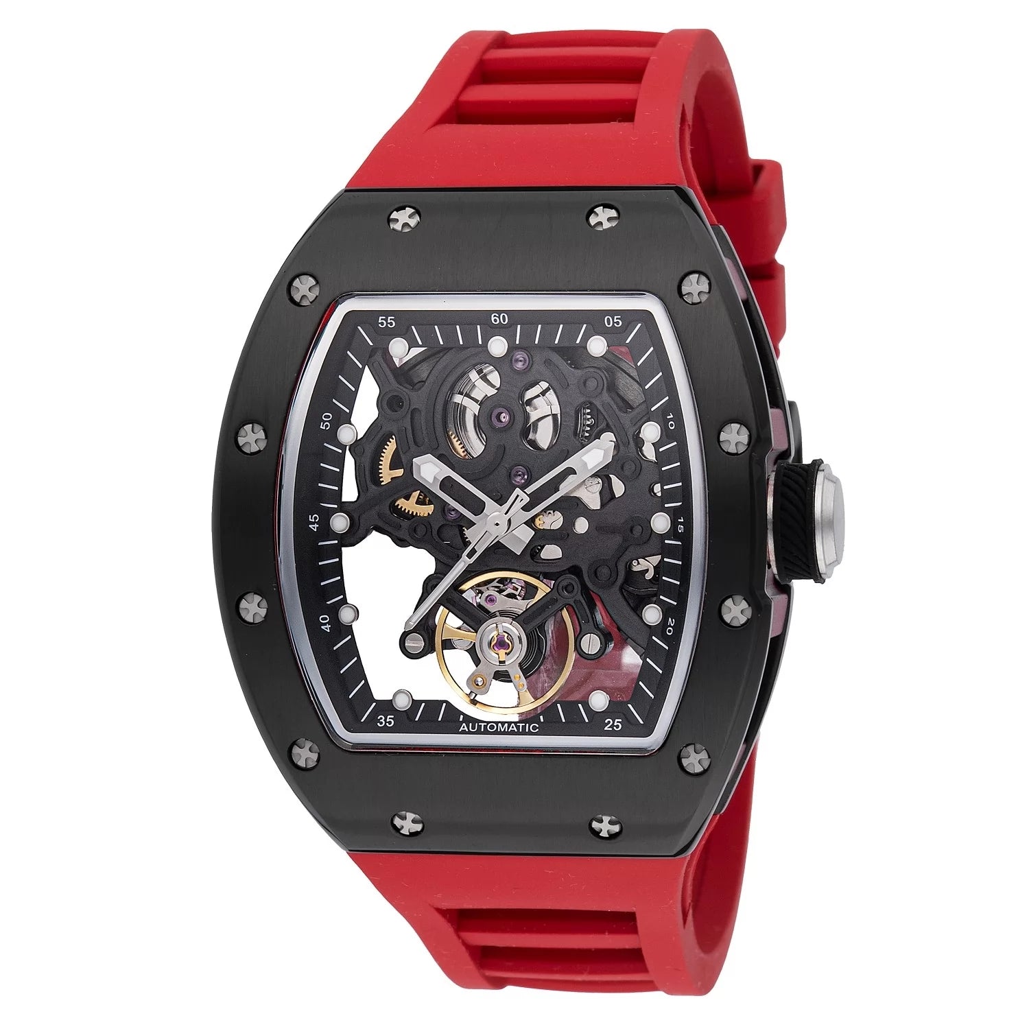 Invicta Men's 49027 S1 Rally Automatic 3 Hand Black Dial Watch