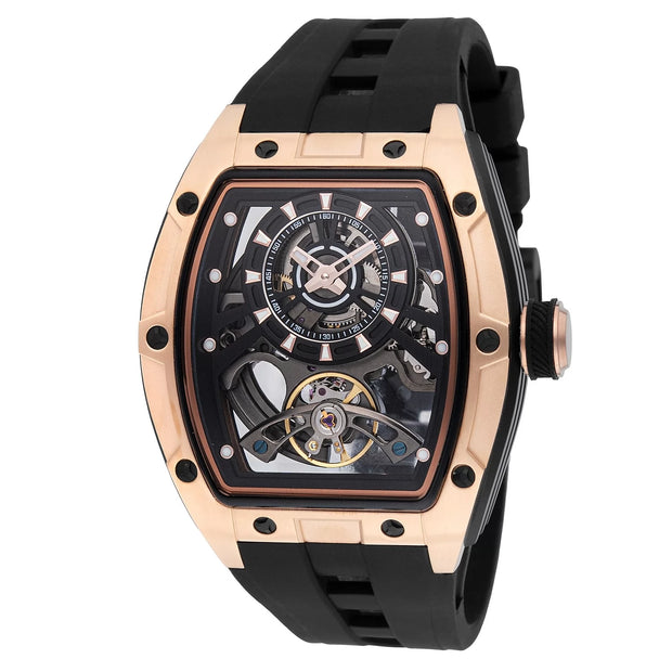 Invicta Men's 49037 S1 Rally Automatic 3 Hand Black Dial Watch