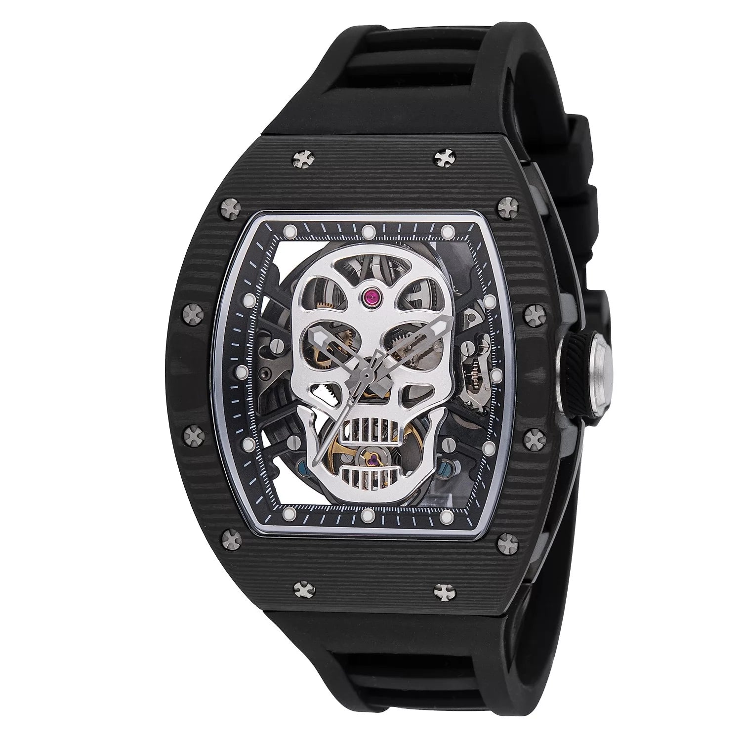Invicta Men's 49025 S1 Rally Automatic 3 Hand Black Dial Watch