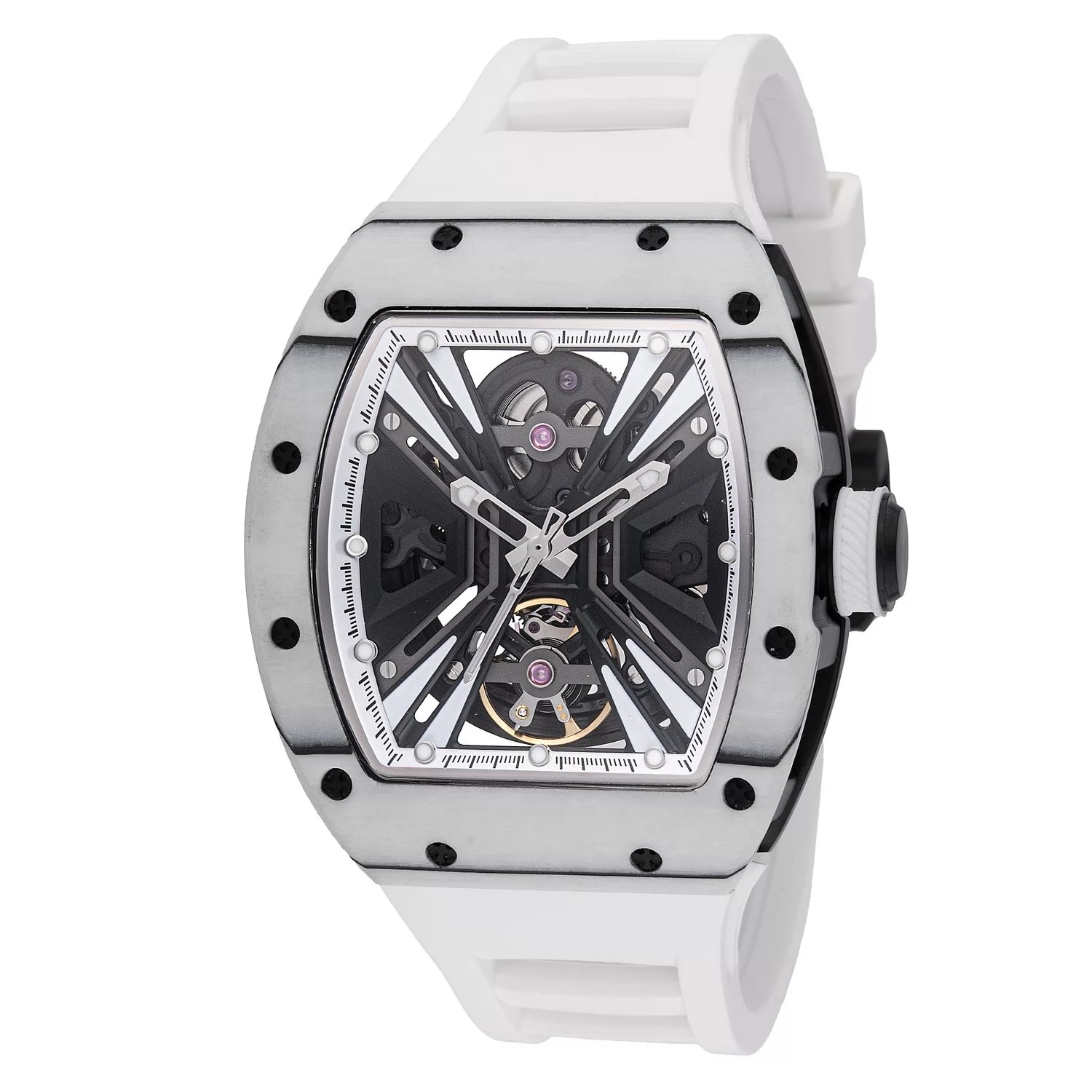 Invicta Men's 49028 S1 Rally Automatic 3 Hand White Dial Watch