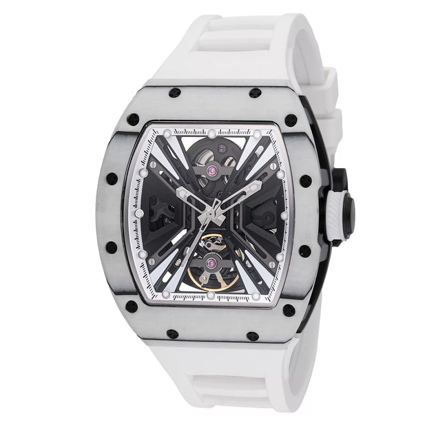 Invicta Men's 49028 S1 Rally Automatic 3 Hand White Dial Watch
