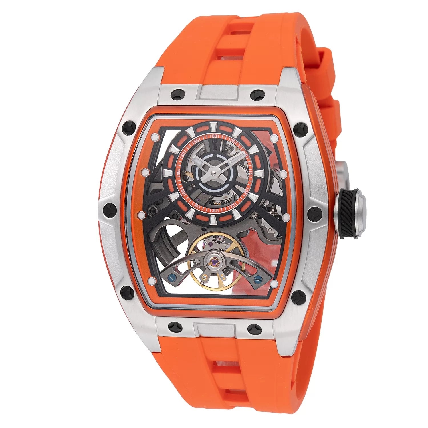 Invicta Men's 49034 S1 Rally Automatic 3 Hand Black Dial Watch