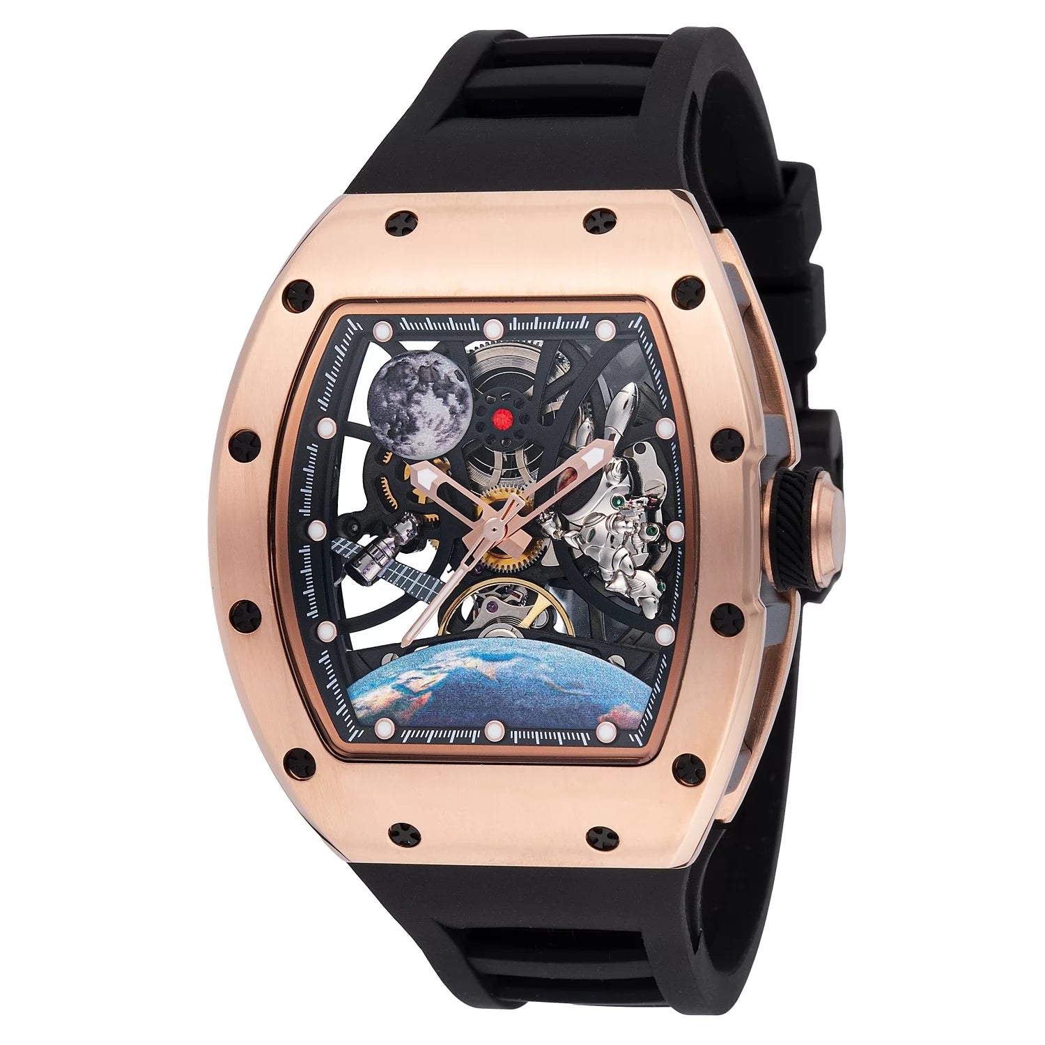Invicta Men's 49011 S1 Rally Automatic 3 Hand Black Dial Watch