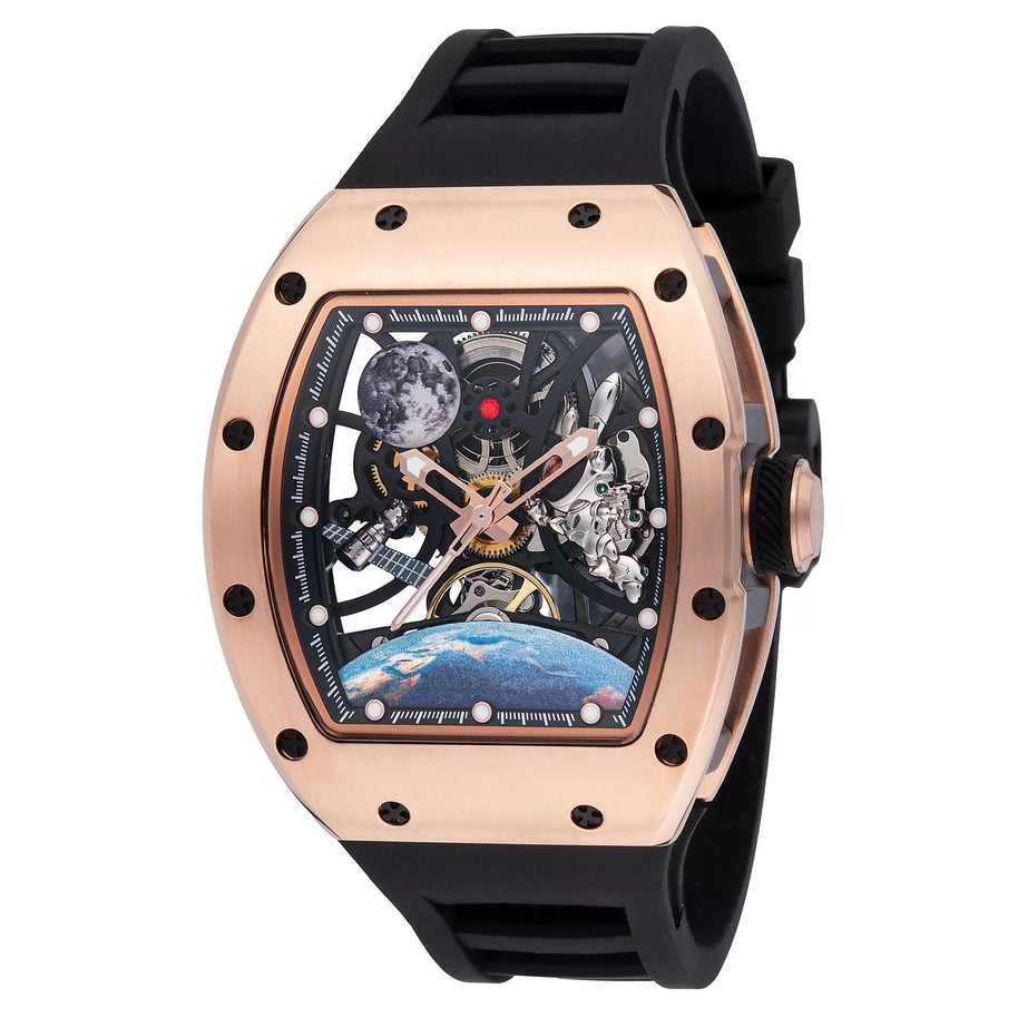 Invicta Men's 49011 S1 Rally Automatic 3 Hand Black Dial Watch
