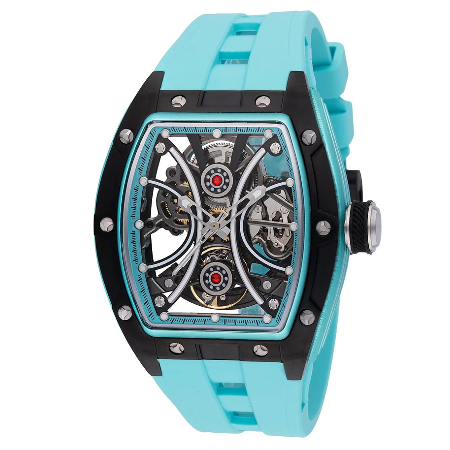 Invicta Men's 49019 S1 Rally Automatic 3 Hand Light Blue Dial Watch
