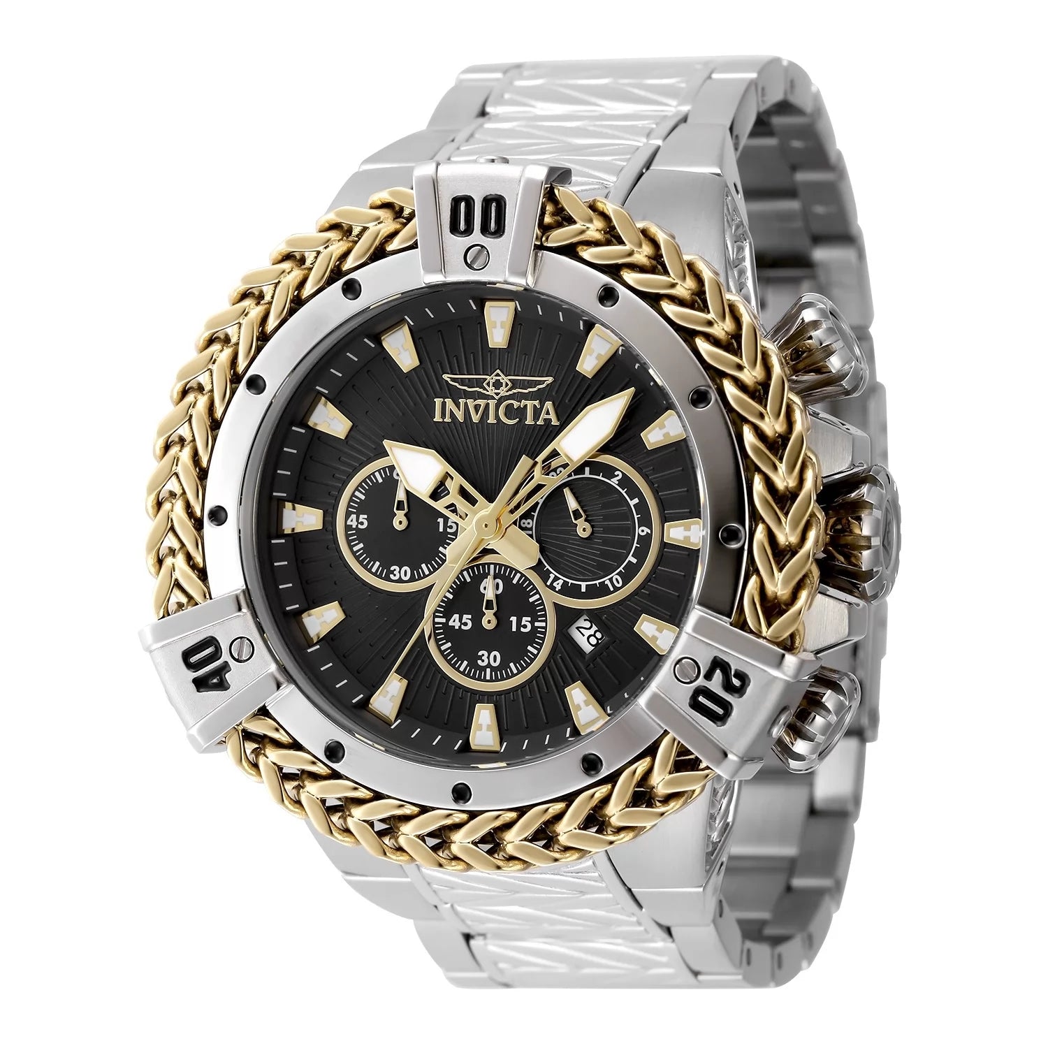Invicta Men's 48158 Bolt Quartz Chronograph Black Dial Watch