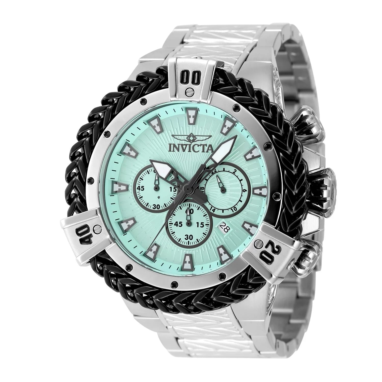 Invicta Men's 48159 Bolt Quartz Chronograph Turquoise Dial Watch
