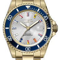 Invicta Men's 49886 Pro Diver  Quartz 3 Hand Silver Dial Watch
