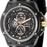 Invicta Men's 48807 Invicta Racing Quartz VH67 Black Dial Watch