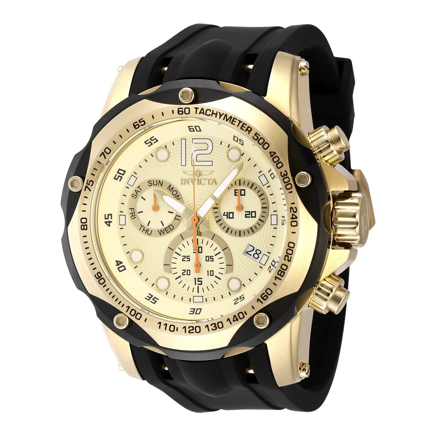 Invicta Men's 48910 Speedway Quartz Z60 FE Gold Dial Watch