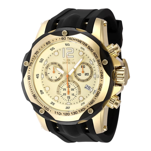 Invicta Men's 48910 Speedway Quartz Z60 FE Gold Dial Watch