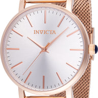 Invicta Women's 48847 Angel Quartz 3 Hand Silver Dial Watch