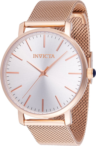 Invicta Women's 48847 Angel Quartz 3 Hand Silver Dial Watch