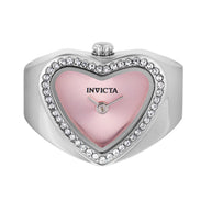 Invicta Women's 49571 Mini Quartz Pink Dial Ring Watch