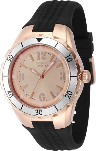 Invicta Women's 48854 Angel Quartz PC21 Rose Gold Dial Watch