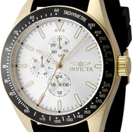 Invicta Men's 48857 Aviator Quartz VH67 Silver Dial Watch