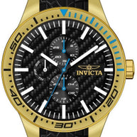 Invicta Men's 48874 Invicta Racing Quartz Chronograph Black Dial Watch