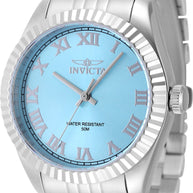 Invicta Women's 48902 Specialty Quartz 3 Hand Tiffany Blue Dial Watch