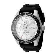 Invicta Men's 48855 Aviator Quartz VH67 Silver Dial Watch