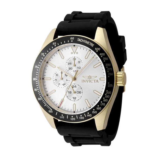 Invicta Men's 48857 Aviator Quartz VH67 Silver Dial Watch