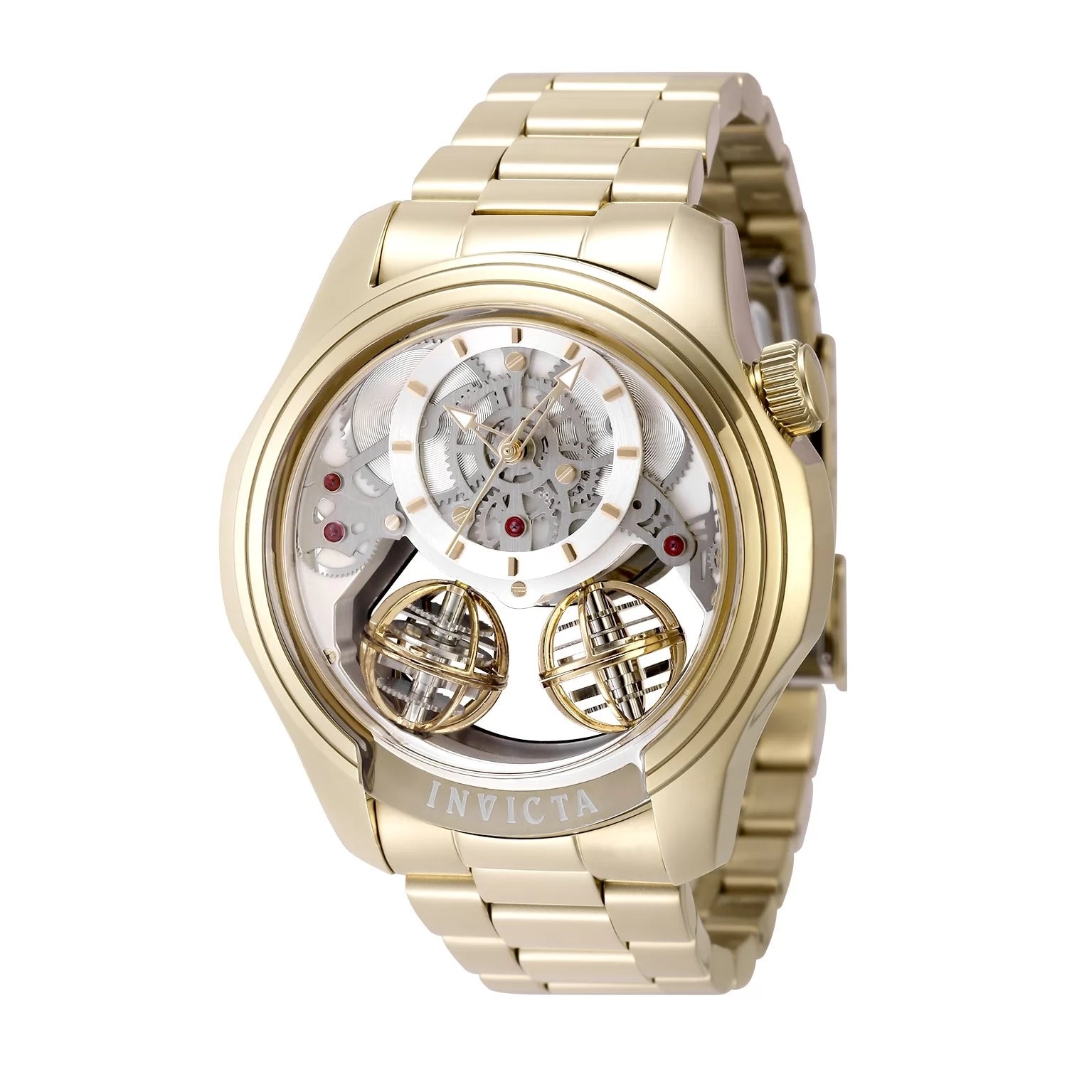 Invicta Men's 48900 Specialty Quartz PC21AF Gold Dial Watch