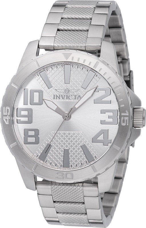 Invicta Men's 48927 Speedway Quartz PC21 Silver Dial Watch