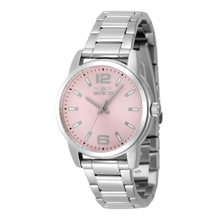 Invicta Men's 48501 Celestial Quartz 3 Hand Pink Dial Watch