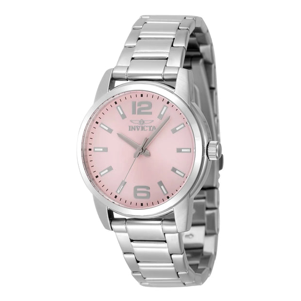 Invicta Men's 48501 Celestial Quartz 3 Hand Pink Dial Watch