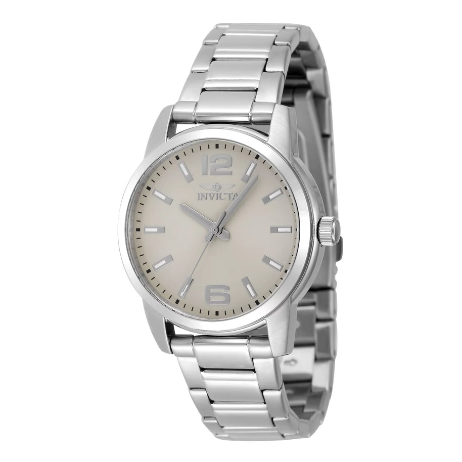 Invicta Women's 48498 Celestial Quartz 3 Hand Ivory Dial Watch