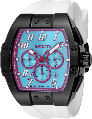 Invicta Men's 48940 Invicta Racing Quartz Chronograph AQUA Dial Watch