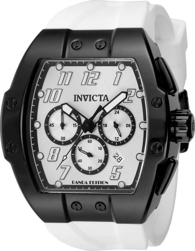 Invicta Men's 48941 Invicta Racing Quartz VD53 White Dial Watch