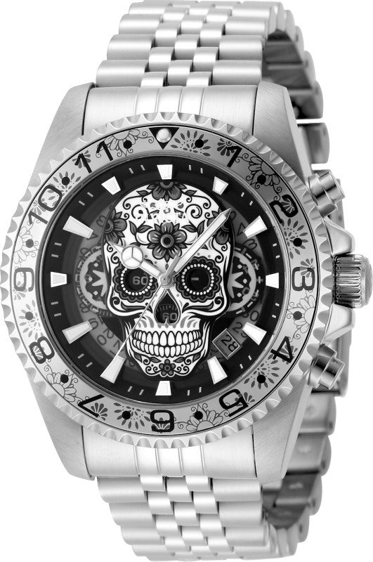 Invicta Men's 48950 Pro Diver Quartz VD53 Grey, White, Black Dial Watch