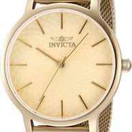 Invicta Women's 48973 Wildflower Quartz 0 Gold Dial Watch