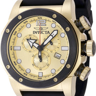 Invicta Men's 48980 Sea Hunter Quartz Chronograph Gold Dial Watch