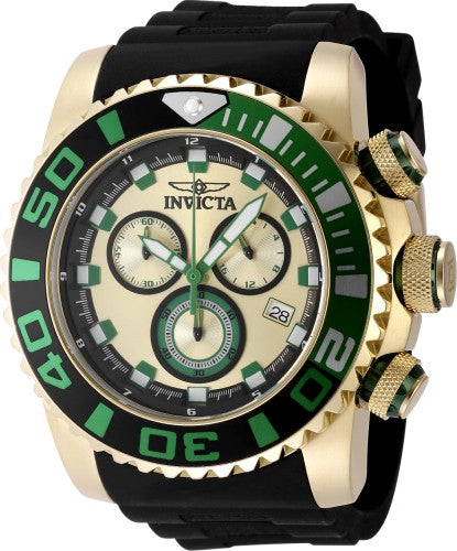 Invicta Women's 48987 Sea Hunter Quartz Chronograph Gold Dial Watch