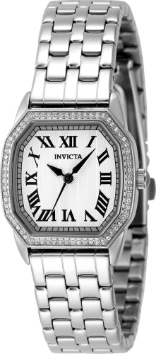 Invicta Women's 48998 Wildflower Quartz 3 Hand Silver Dial Watch