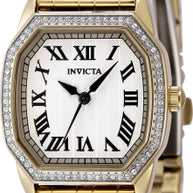 Invicta Women's 49000 Wildflower Quartz 3 Hand Silver Dial Watch