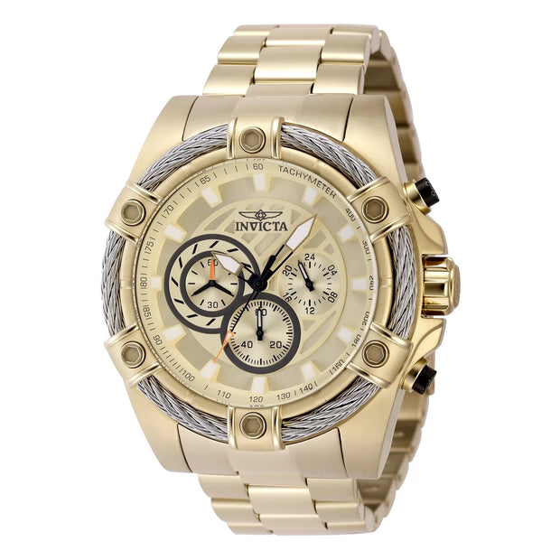 Invicta Men's 48866 Bolt Quartz Chronograph Gold Dial Watch