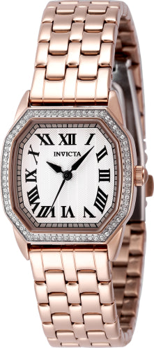 Invicta Women's 49039 Wildflower Quartz 0 Silver Dial Watch