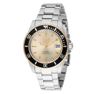 Invicta Men's 49317 Pro Diver Automatic 3 Hand Champagne Dial Watch