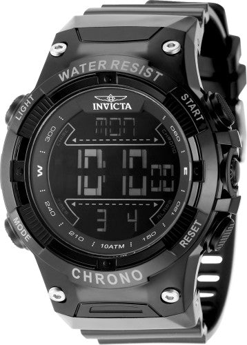 Invicta Men's 49040 Invicta Racing Digital GMT/Alarm Black Dial Watch