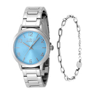 Invicta Women's 49086 Wildflower Quartz PC21J Tiffany Blue Dial Watch