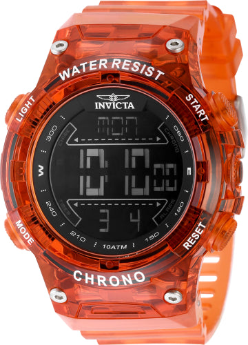 Invicta Men's 49046 Invicta Racing Digital GMT/Alarm Black Dial Watch