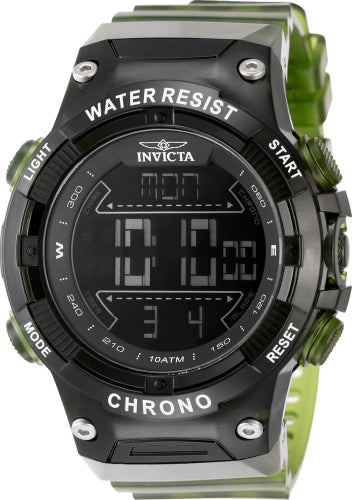 Invicta Men's 49049 Invicta Racing Digital GMT/Alarm Black Dial Watch