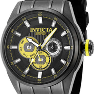 Invicta Men's 49052 Speedway Quartz Chronograph Yellow, Black Dial Watch