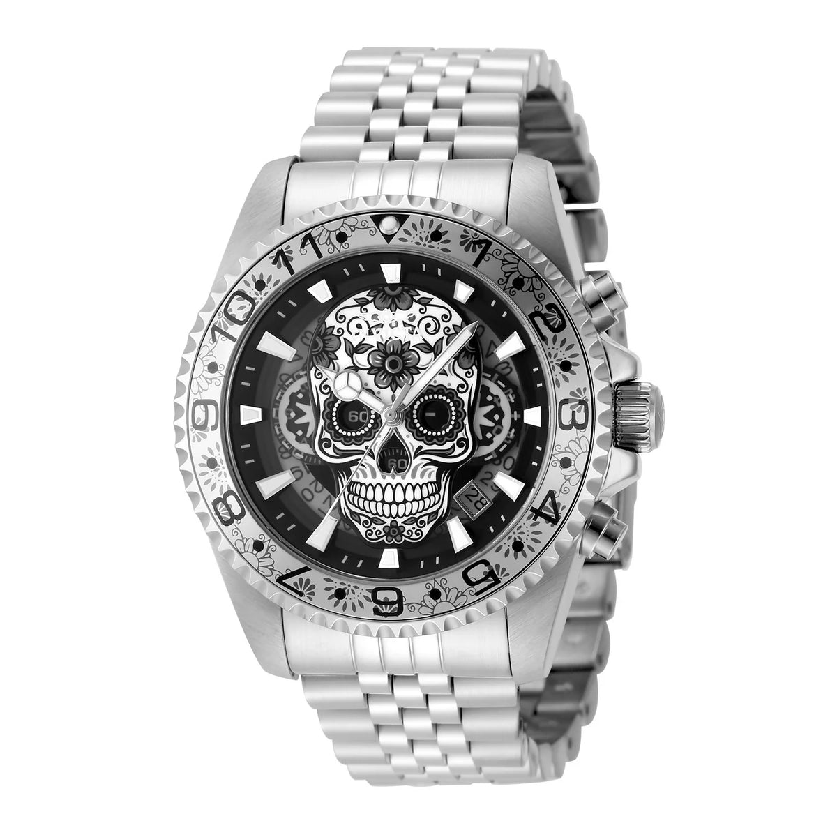Invicta Men's 48950 Pro Diver Quartz VD53 Grey, White, Black Dial Watch