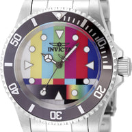 Invicta Men's 49061 Pop Art Quartz 3 Hand Multi Color Dial Watch