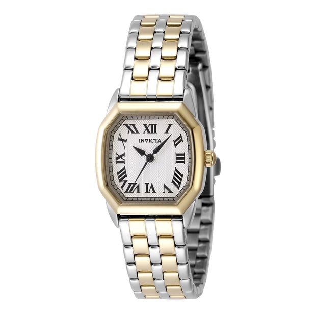Invicta Men's 48958 Wildflower Quartz 3 Hand Silver Dial Watch