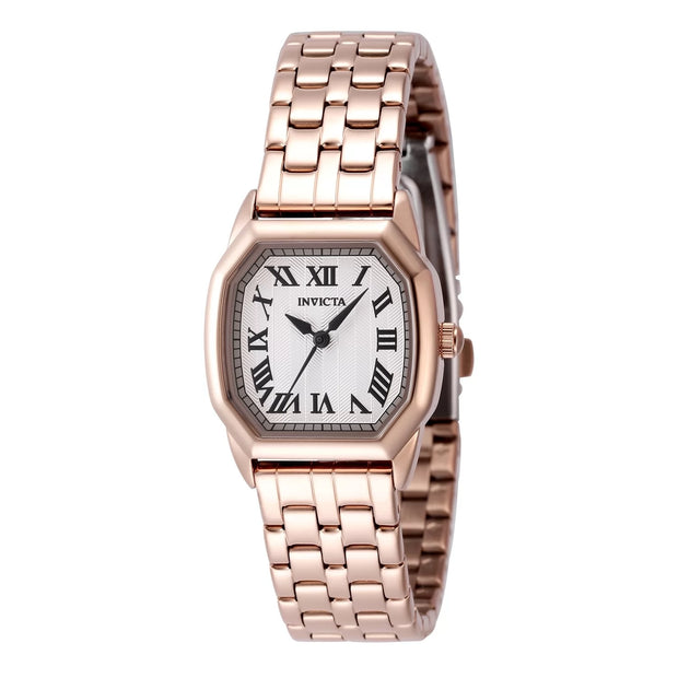 Invicta Women's 48960 Wildflower Quartz 3 Hand Silver Dial Watch